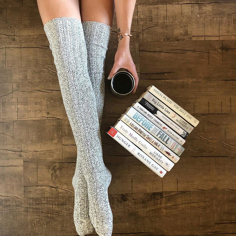 Thigh-High Cozy Socks