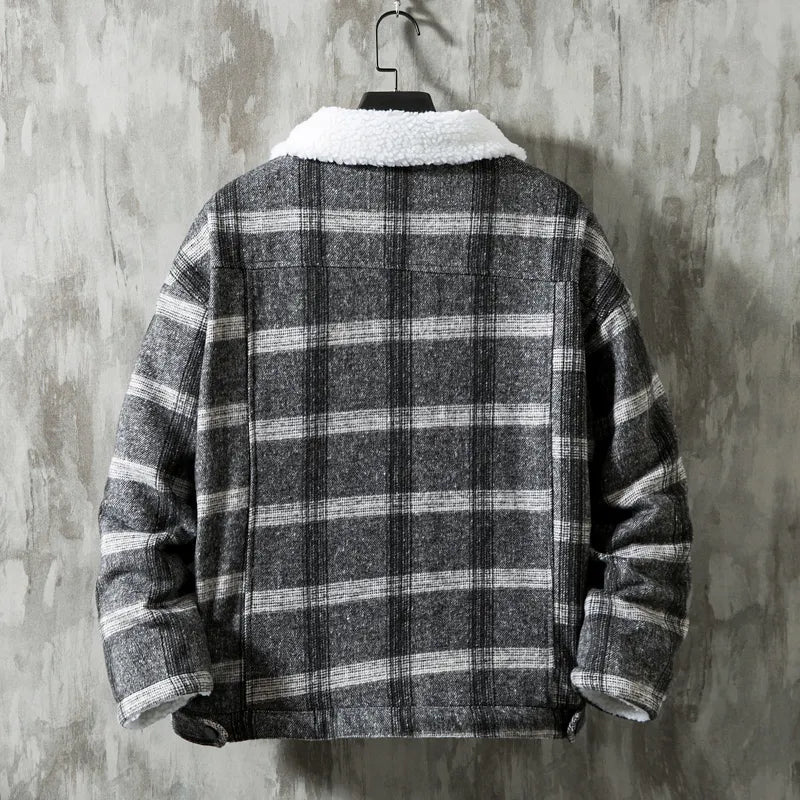 PlushPlaid Thermal Jacket