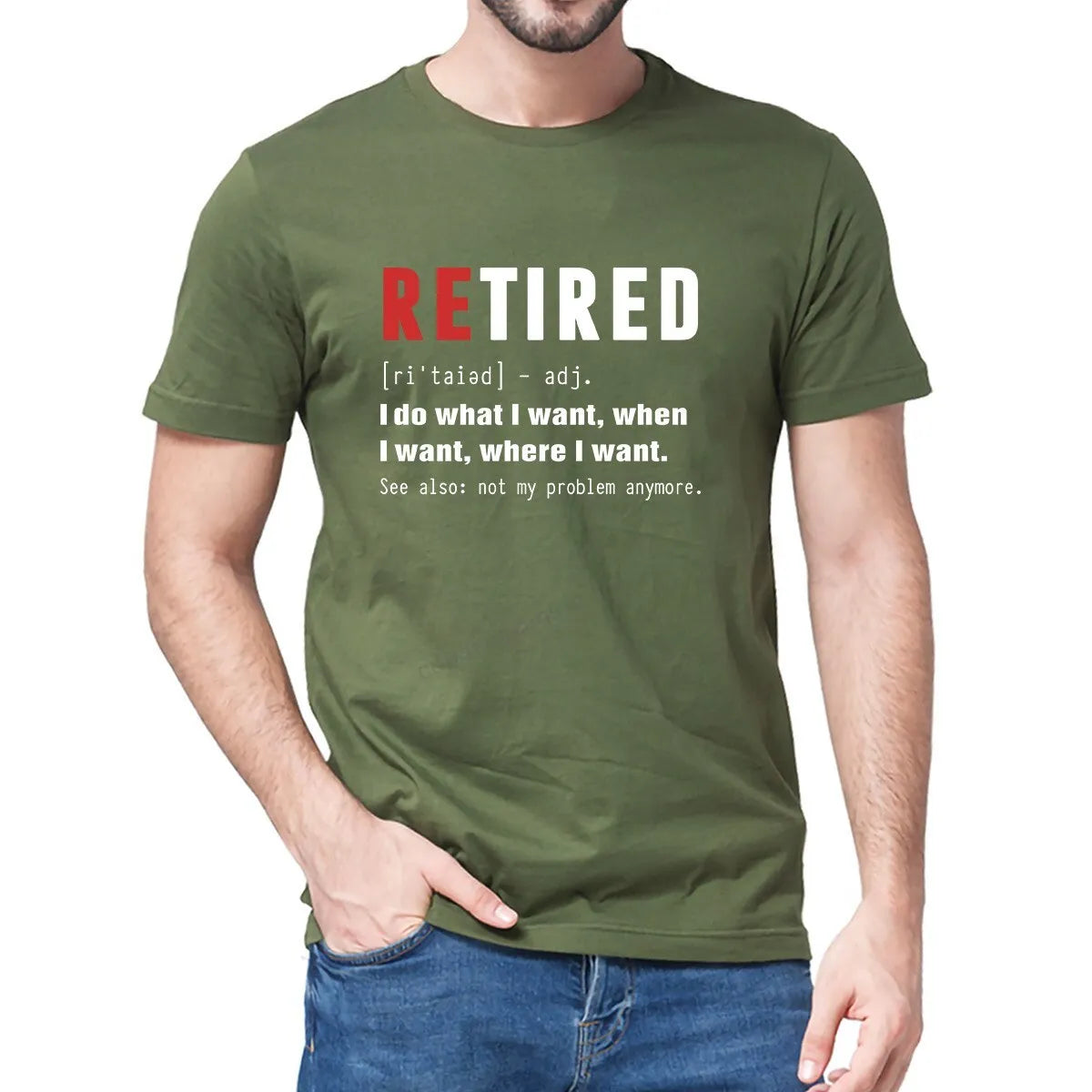 Retired Definition T-Shirt