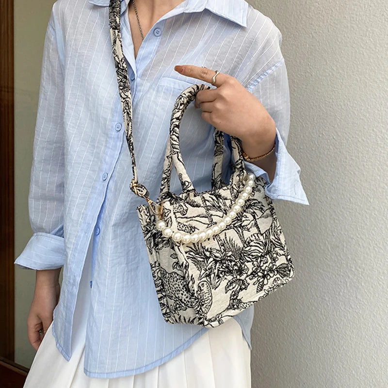 PearlCanvas Handbag