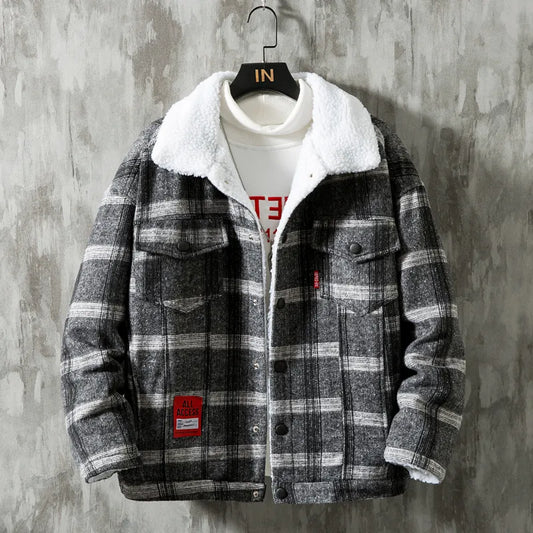 PlushPlaid Thermal Jacket