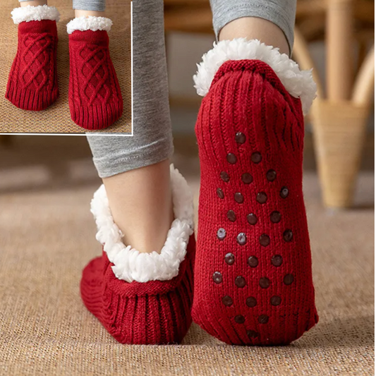 Fuzzy Sock Slippers