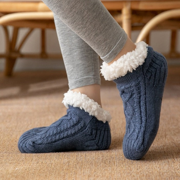 Fuzzy Sock Slippers