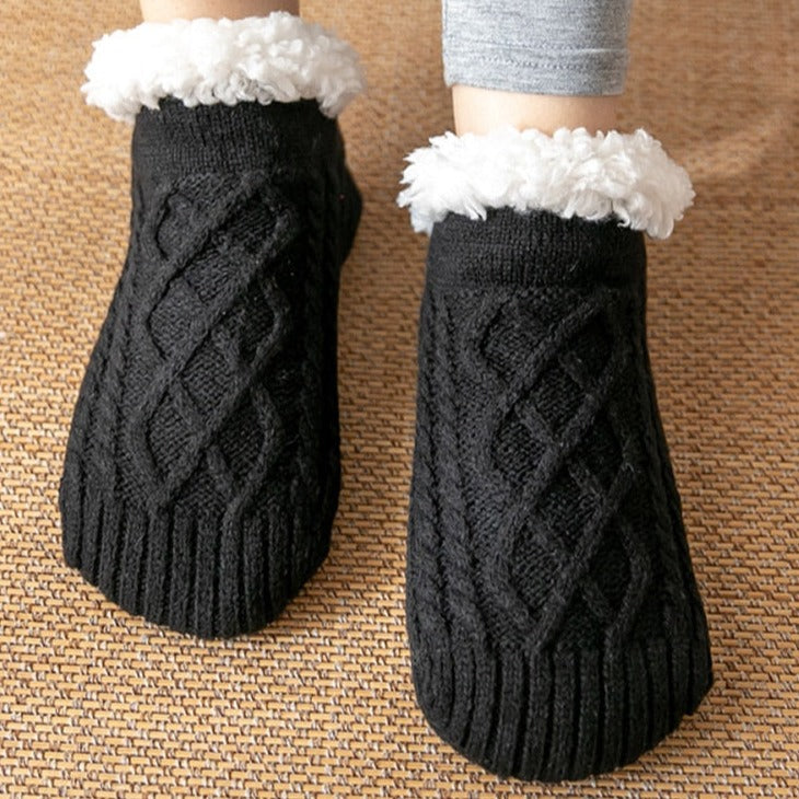 Fuzzy Sock Slippers