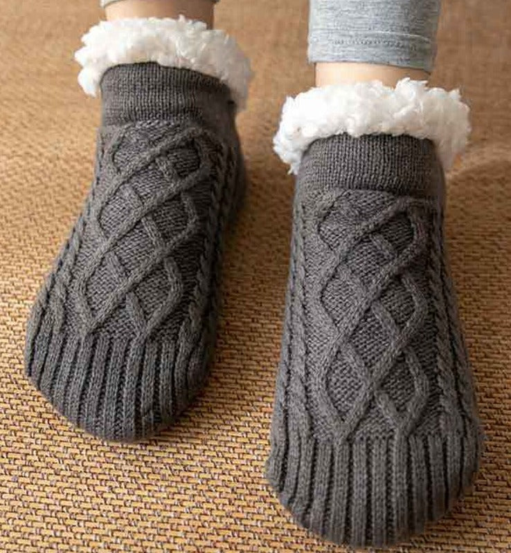 Fuzzy Sock Slippers