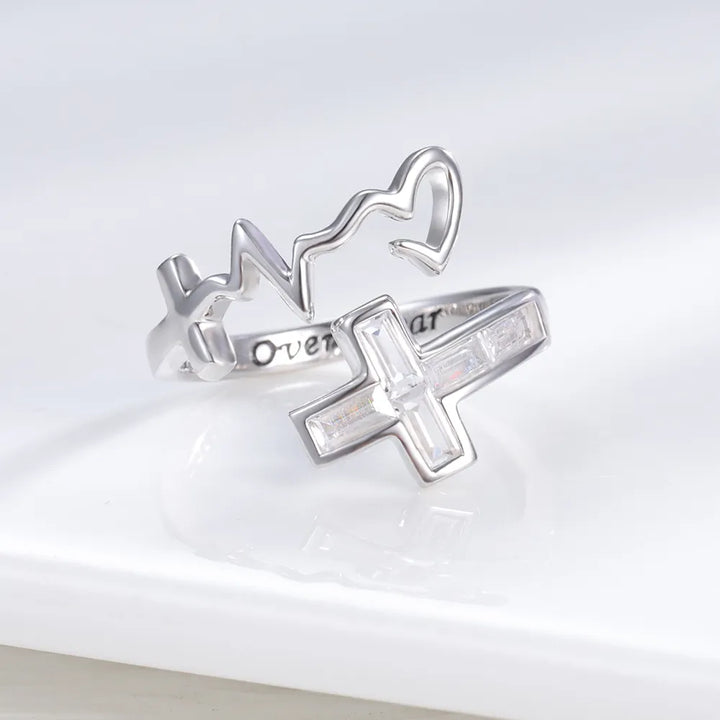 Faith Over Fear Ring