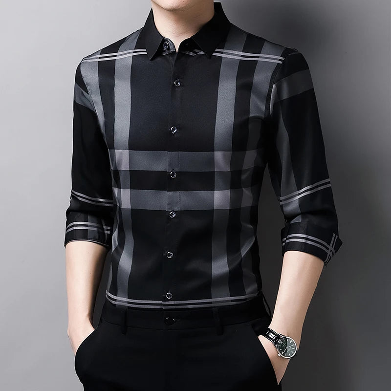 LuxPlaid Men's Shirt