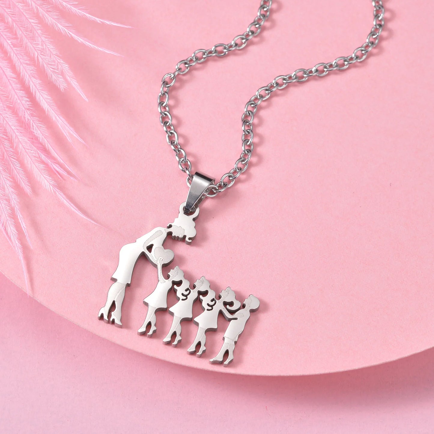 Mother and Child Necklace