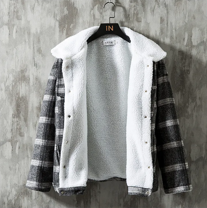 PlushPlaid Thermal Jacket