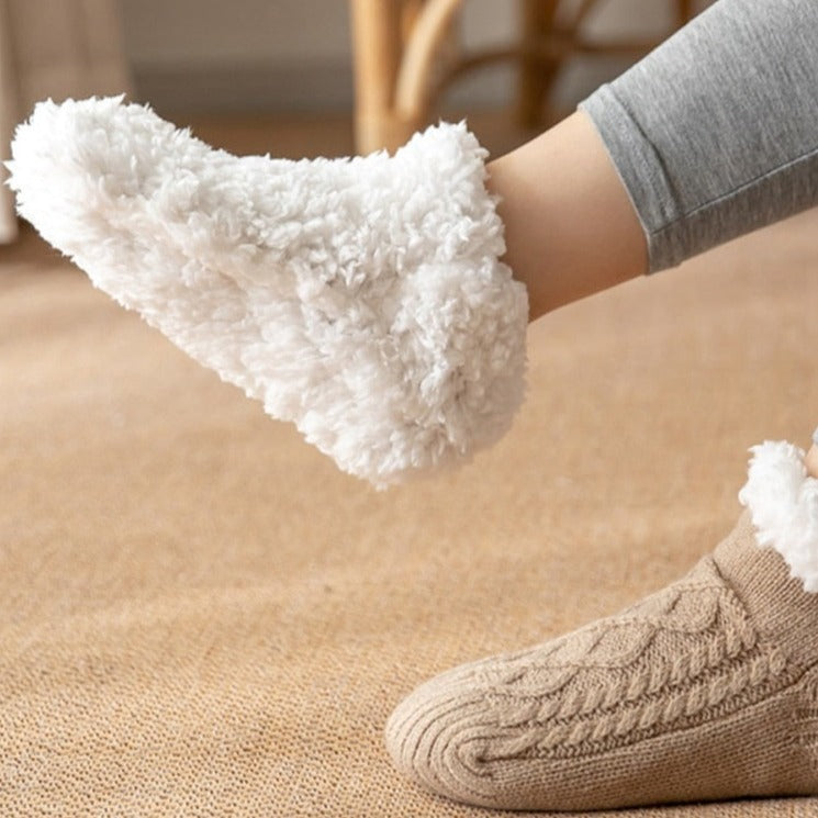 Fuzzy Sock Slippers