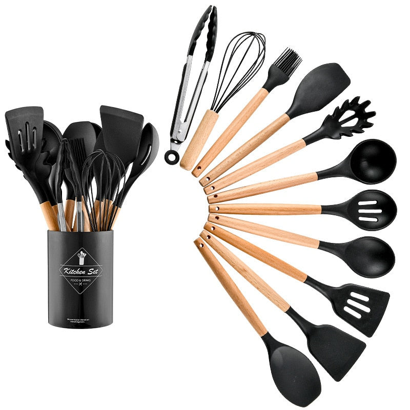 WoodGrip Kitchen Set