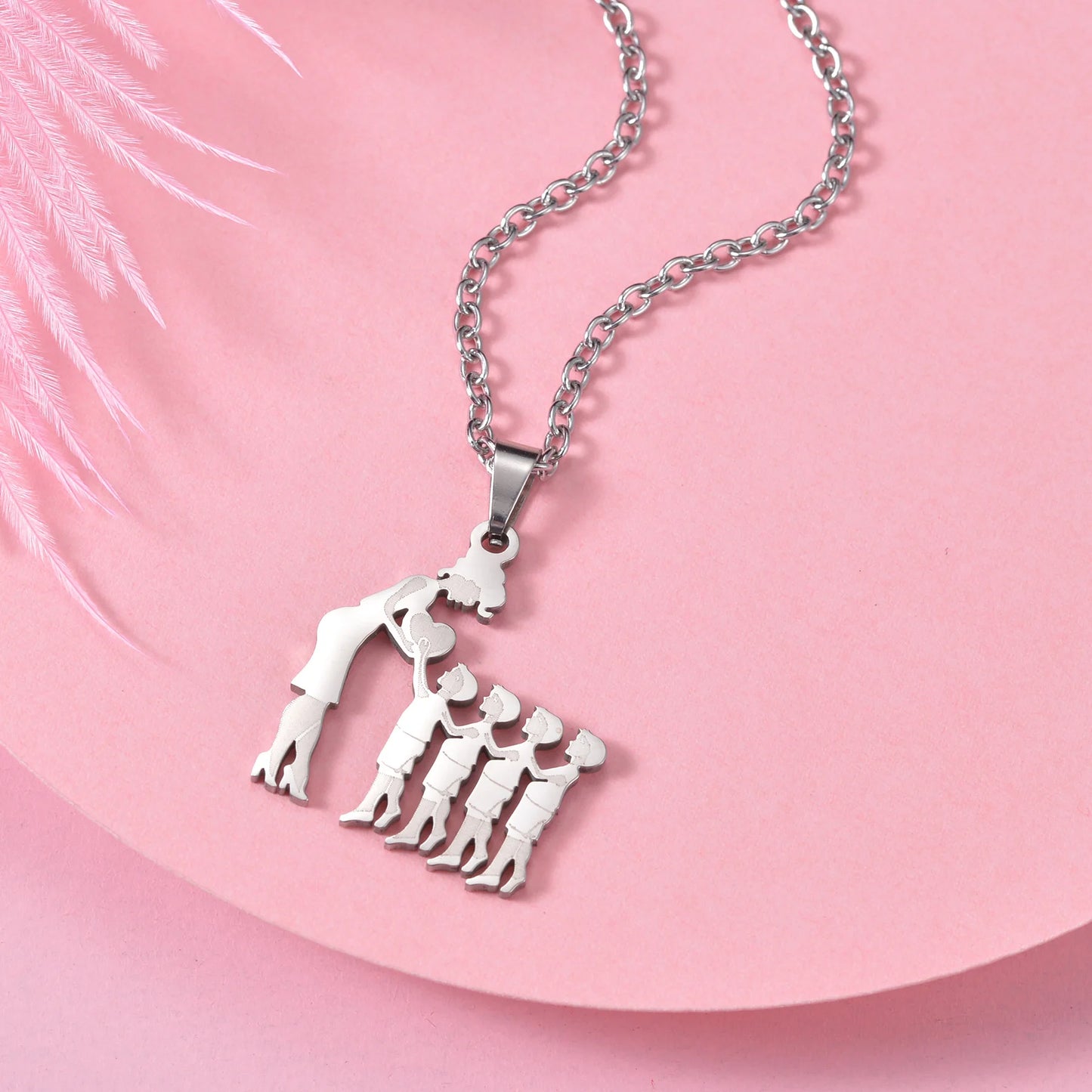 Mother and Child Necklace