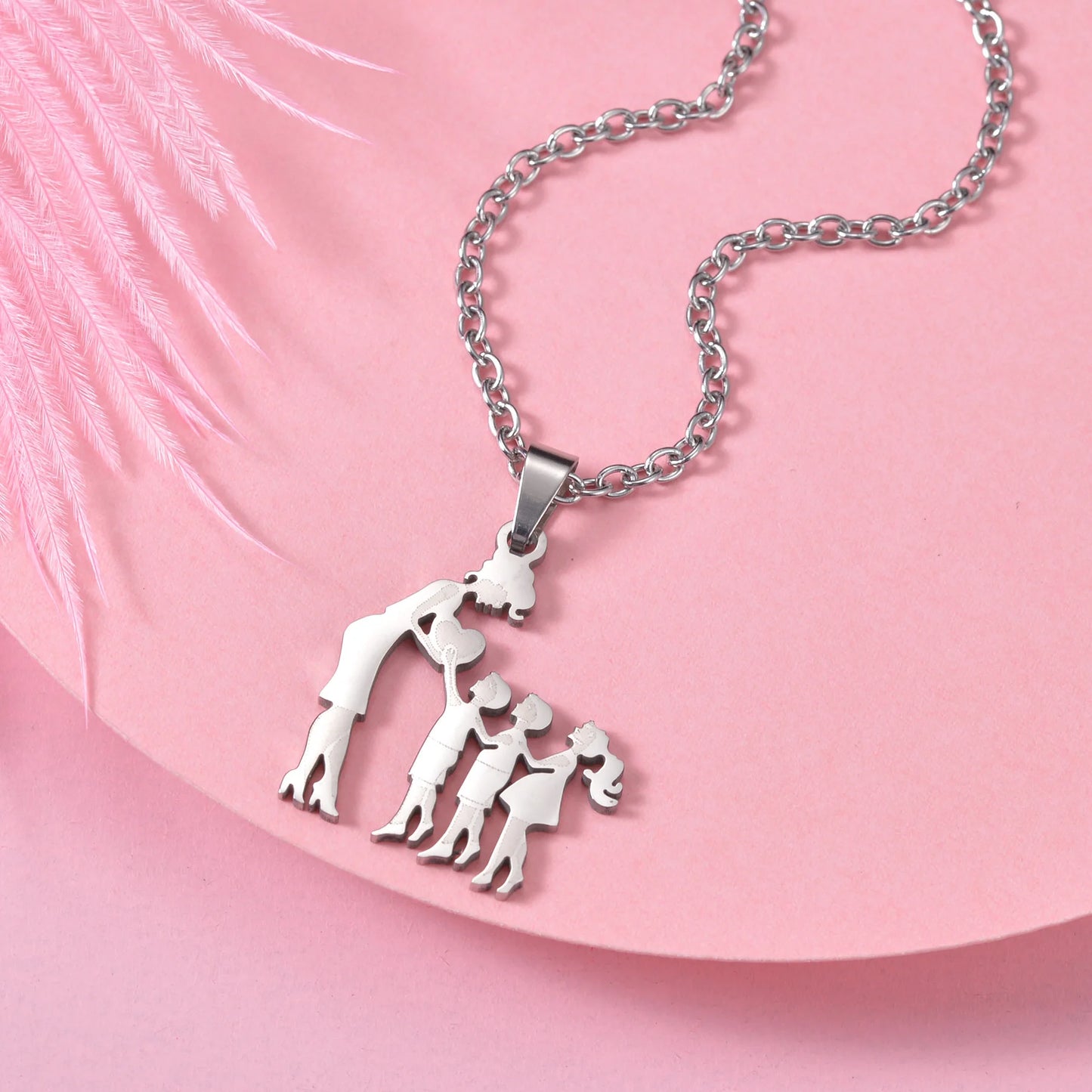 Mother and Child Necklace